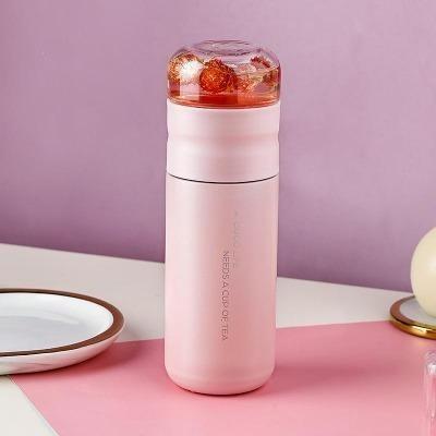 Bouteille isotherme infusion life | MALUNCHBOX™ 100003291 Malunchboxshop Rose 